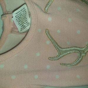 Pink and Green Floral Dress